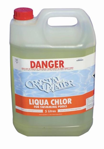 Picture of LIQUID CHLORINE 5 LITRE CONTAINER