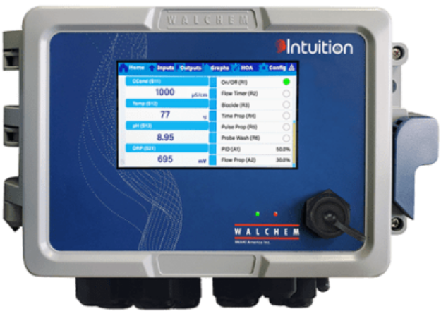 Picture of NEW COLOUR TOUCH SCREEN W600 WITH 1 SENSOR 1 COMBINATION SENSOR /4-20mA CARDS, CONDUCTIVITY, ORP AND 4-20Ma PH PROBES & FLOW SWITCH -NO ETHERNET/4-20mA OUTPUTS